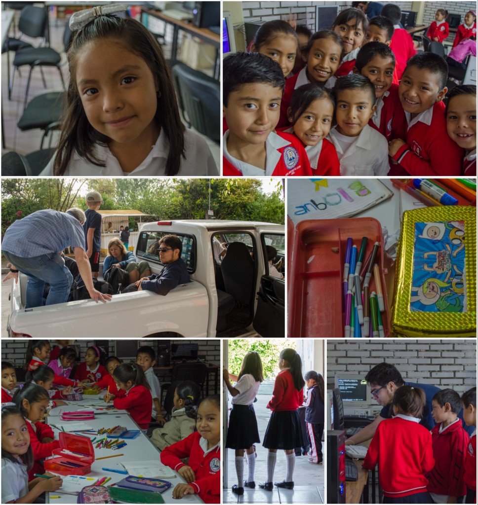 18 De Marzo - Students showing appreciation for Kids on Computers coming to their school. (2014). @coreylatislaw.com