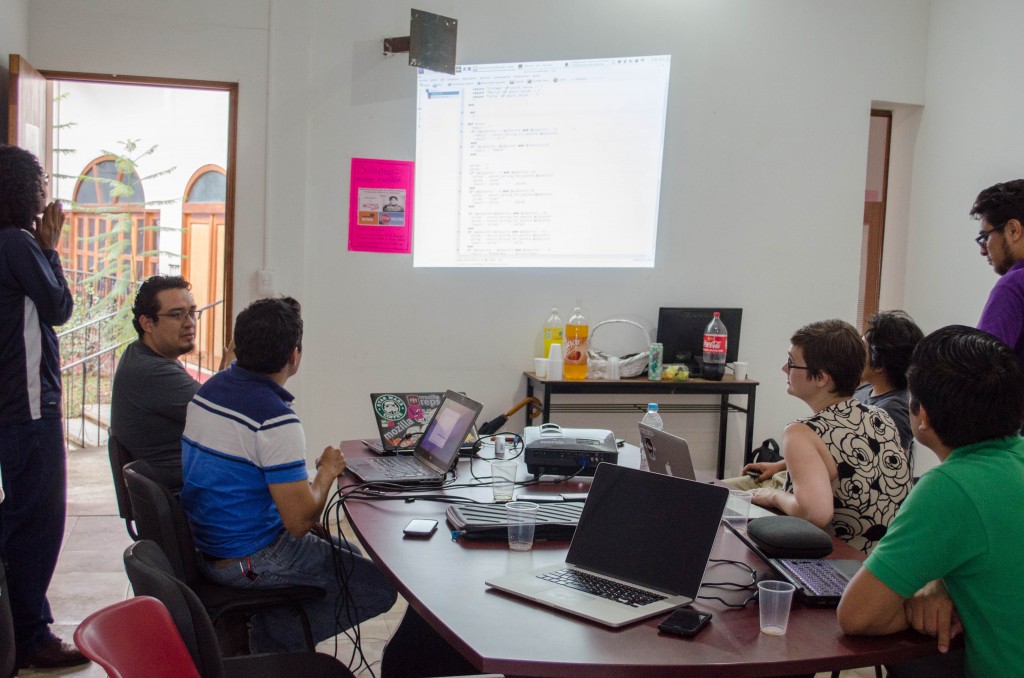 Coding Dojo 2014 - Teaching the guys to use the git repository. @coreylatislaw.com