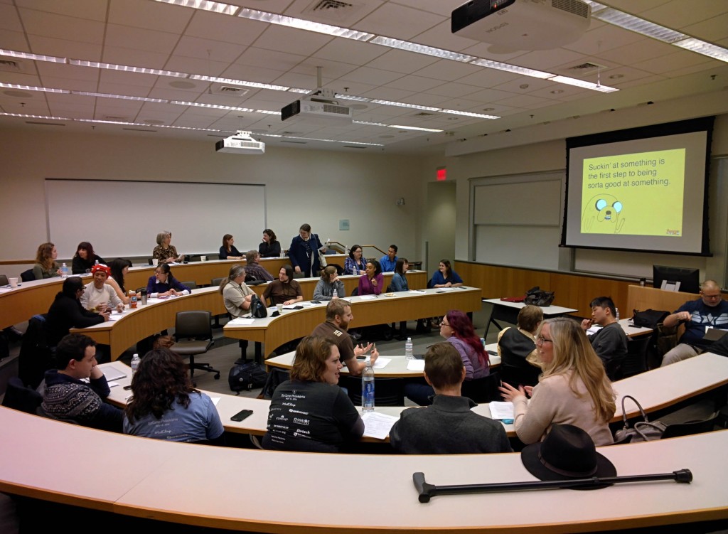 Barcamp Philly 2014 - "Study Hall" portion of Corey's workshop. @coreylatislaw.com